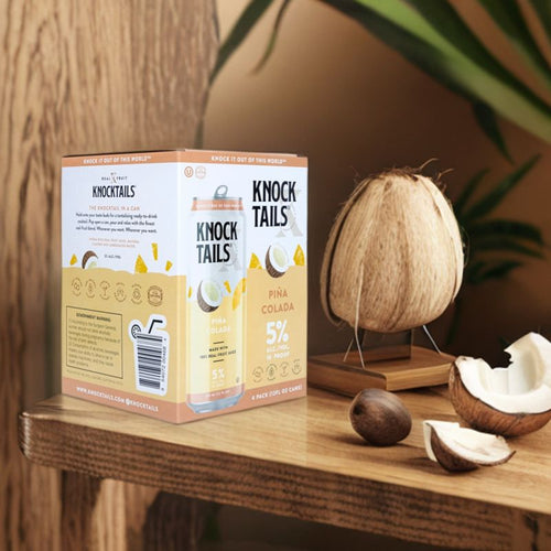 Kncoktail Pina Colada 4 Pack Cans