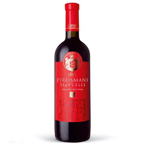 Georgian Pirosmani Semi-Dry Red Wine