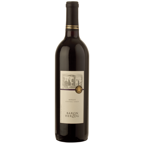 Baron Herzog Merlot 2015 Kosher Red Wine