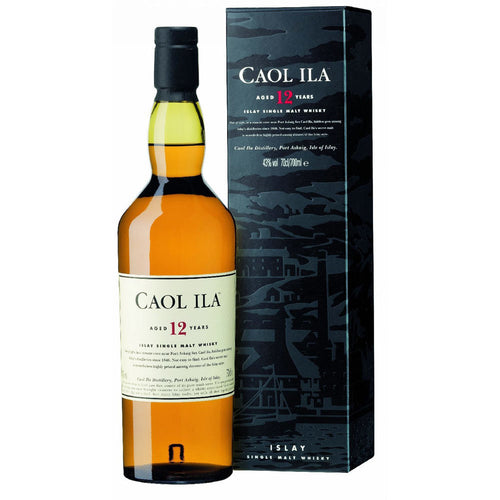 Caol Ila Single Malt Scotch Whisky 12 Years (750ml bottle)