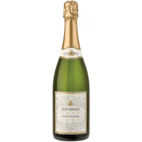 Elvi Wines Cava Brut Kosher White Wine - (750ml)