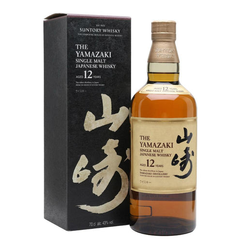 The Yamazaki Single Malt Japanese Whiskey 12 Year (750ml)