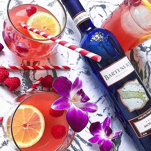 Bartenura Moscato with Cocktails