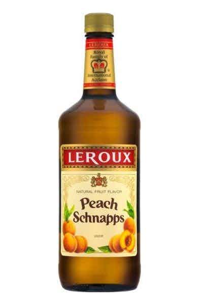 Dekuper Peach Schnapps. Image defers
