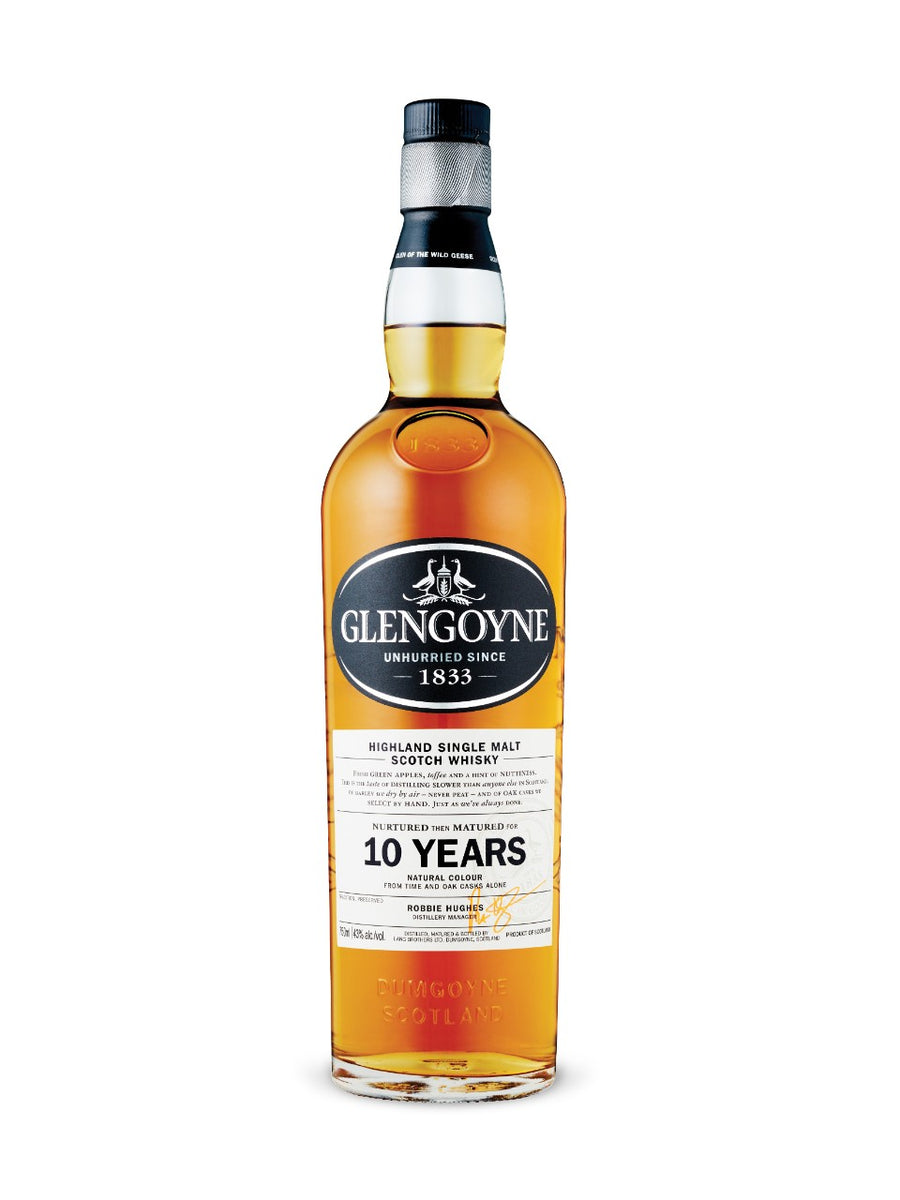 Glengoyne Single Malt 10 Year Whiskey (750ml) - KosherWineDirect
