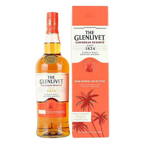 Glenlivet Caribbean Reserve Single Malt Scotch Whisky (750ml)