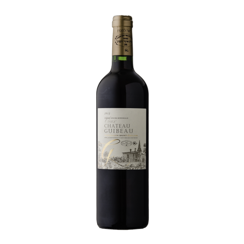 Grand Vin De Bordeaux Vieux Chateau Guibeau Puisseguin Saint-Emillion Kosher Red Wine (750ml)