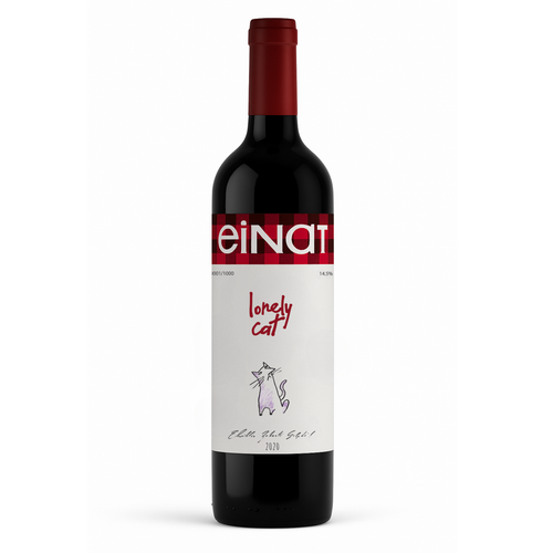 EINAT Lonely Cat 2020 Dry Red Wine