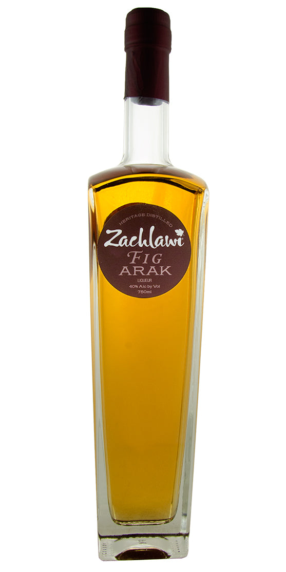 Zachlawi Fig Arak - (750ml Bottle)