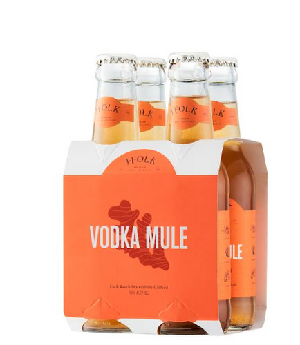 J. Folk Vodka Mule in a Can - 4 Pack