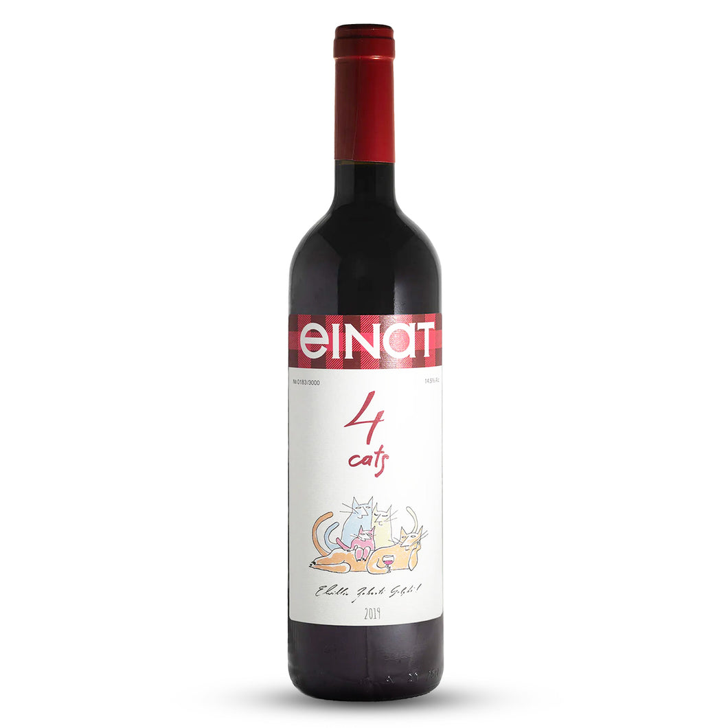 EINAT 4 Cats 2019 Dry Red Wine