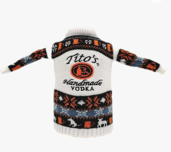 Titos Vodka Bottle Sweater