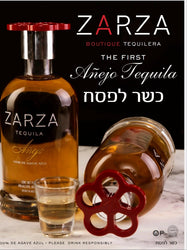 zarza Anejo Tequila kosher for passover
