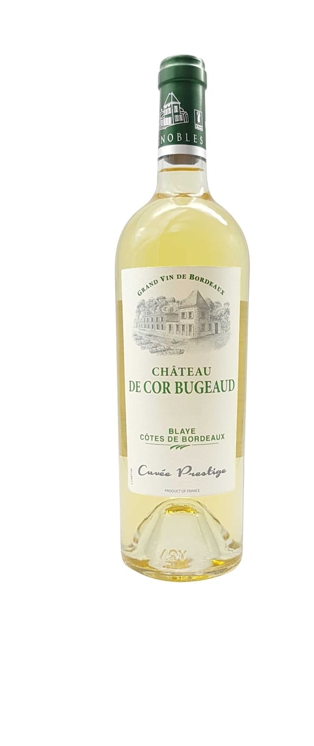 Chateau De Cor Bugeaud Bordeaux-French Kosher White Wine