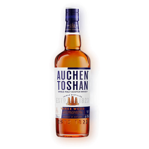 Auchentoshan Three Wood Single Malt Scotch (750ml)