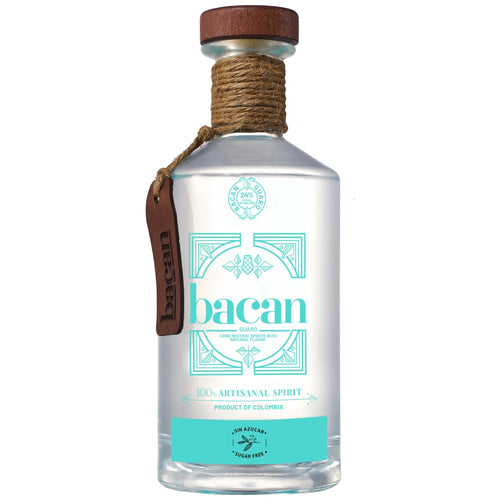 Bacan Guaro 24 Aguardiente kosher Colombian sugarcane spirit 750ml bottle