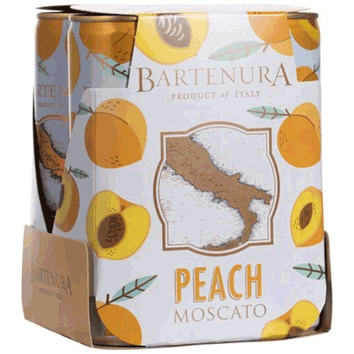 Bartenura Peach Moscato Cans (4 Pack)
