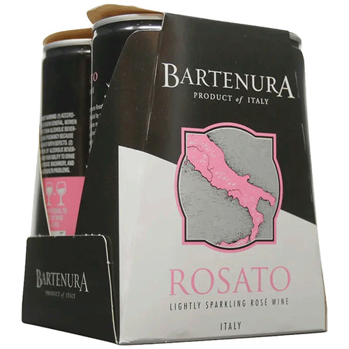 Bartenura Rosato Sparkling Rosé Cans (4 Pack)