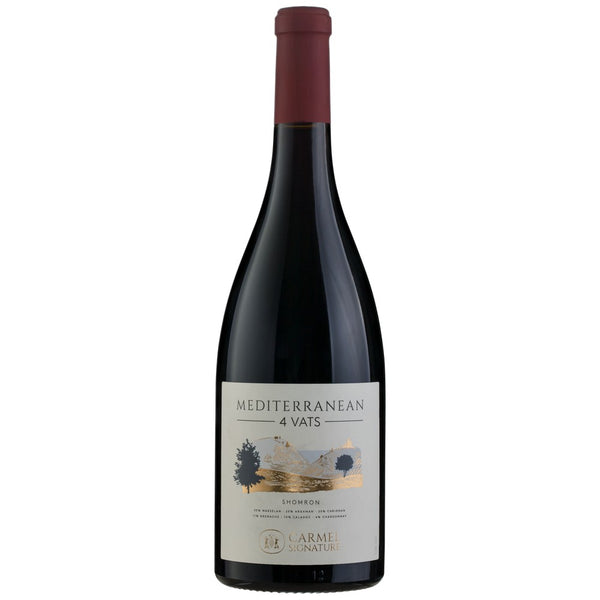 Carmel Signature Mediterranean 4 Vats Red 750ml bottle