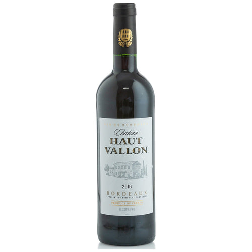 Chateau Haut Vallon Bordeaux Kosher Red Wine - (750ml)