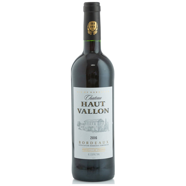 Chateau Haut Vallon Bordeaux Kosher Red Wine - (750ml)