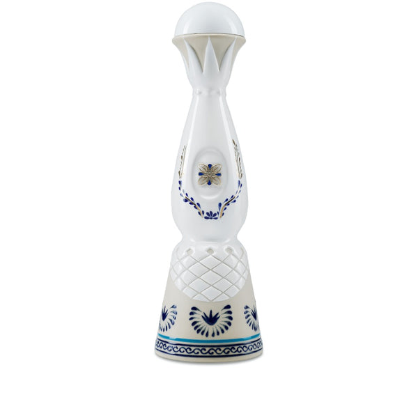 Clase Azul Añejo Tequila 750ml hand-painted ceramic decanter with gold detailing