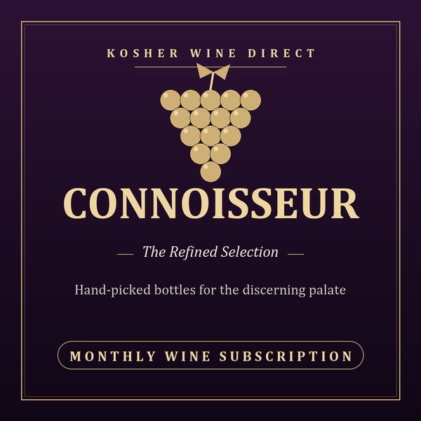 Connoisseur Wine Club, 6 bottles of kosher wine, monthly subscription