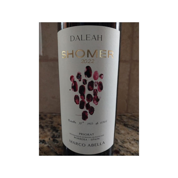 Daleah Shomer Priorat (label closeup)