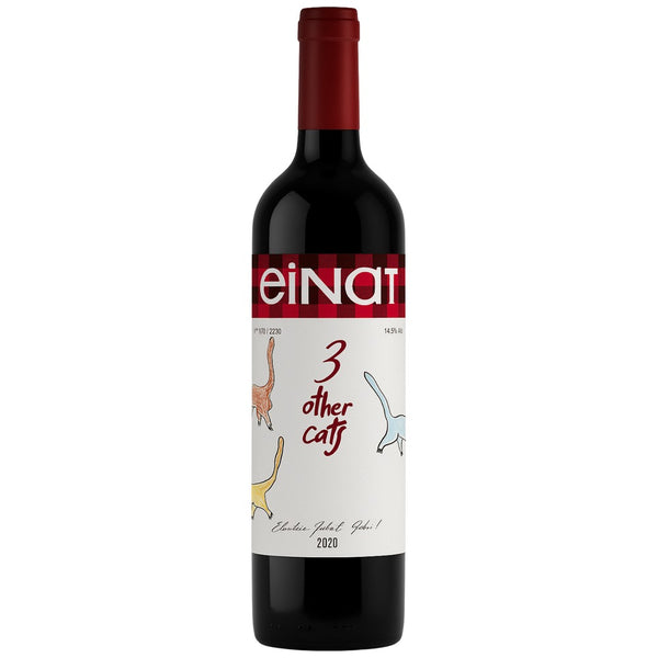 EINAT 3 Other Cats Dry Red Wine bottle