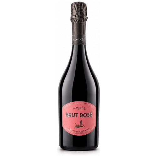 Gondola Brut Rosé 750ml dry Italian sparkling rosé bottle