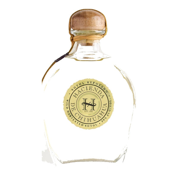 Hacienda de Chihuahua Sotol Reposado 750ml bottle, kosher for Passover Mexican sotol