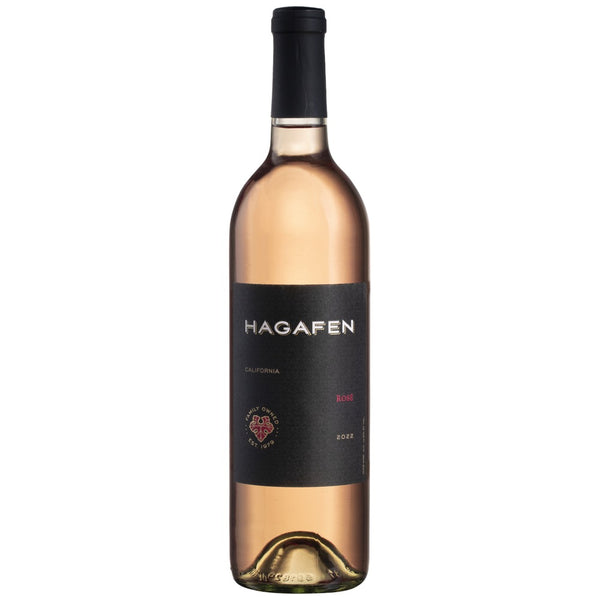Hagafen Rose 750ml bottle
