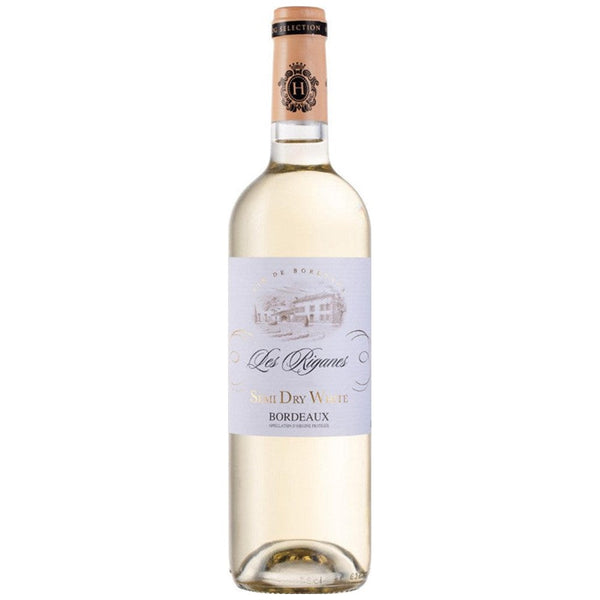 Les Riganes Semi Dry White Bordeaux (750ml)