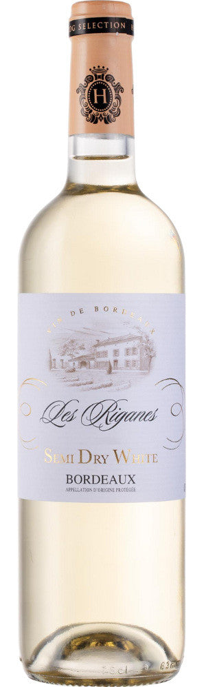 Les Riganes (formerly known as Chateneuf) Semi Dry White Bordeaux