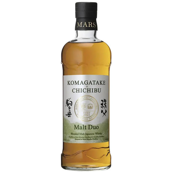 Mars Malt Duo Komagatake x Chichibu Japanese Whisky 700ml bottle