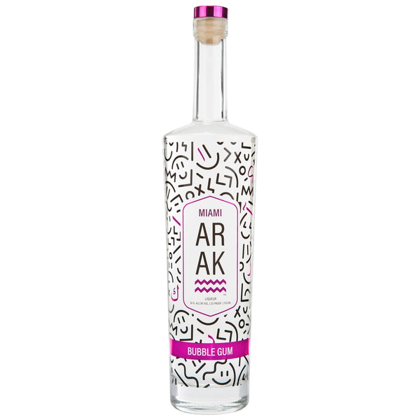 Miami Arak Bubble Gum 750ml bottle