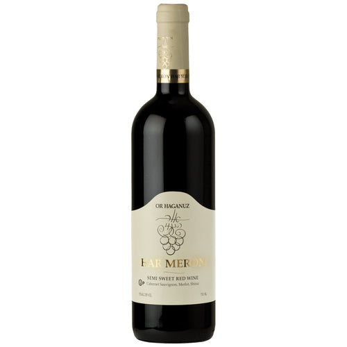 Or Haganuz Har Meron 750ml — kosher semi-sweet port-style Galilee red