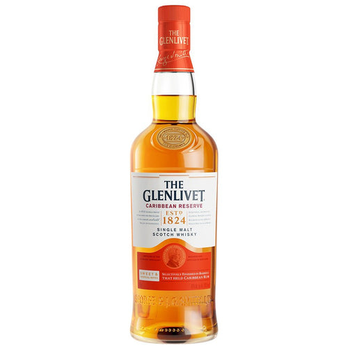 The Glenlivet Caribbean Reserve Single Malt Scotch Whisky 750ml bottle
