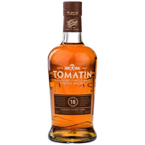 Tomatin Oloroso Sherry Casks 18 Year Single Malt Scotch Whisky (750ml)
