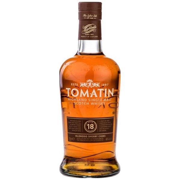 Tomatin Oloroso Sherry Casks 18 Year Single Malt Scotch Whisky (750ml)