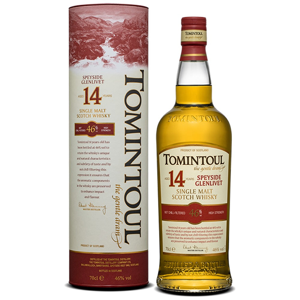 Tomintoul 14 Year Single Malt Scotch (750ml)