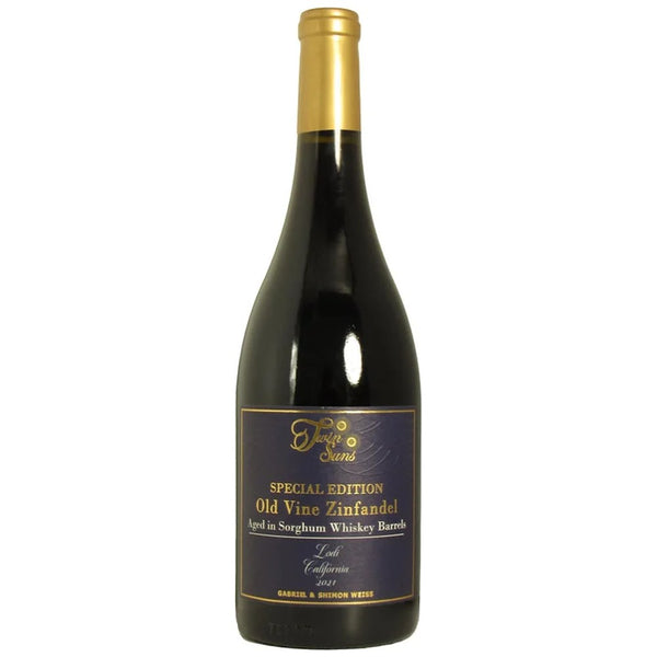 Twin Suns Special Edition Whiskey-Aged Old Vine Zinfandel (750ml)