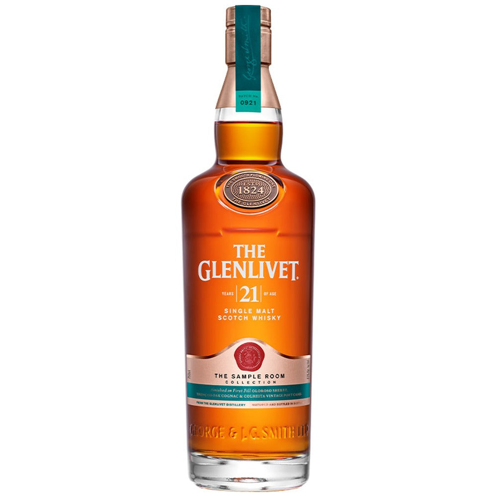 The Glenlivet 21 Year Single Malt Scotch (Not Kosher) (750ml)