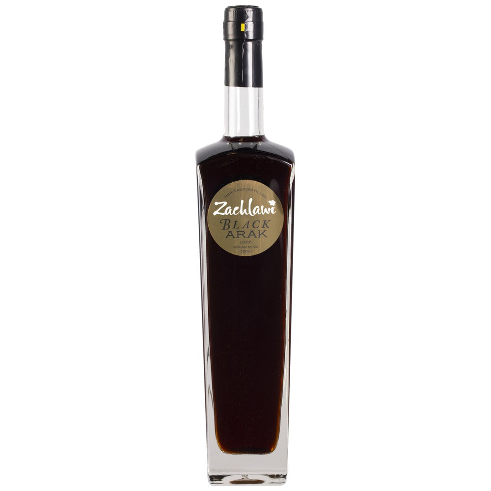 Zachlawi Black Arak 750ml | Kosher for Passover Anise Spirit, OU