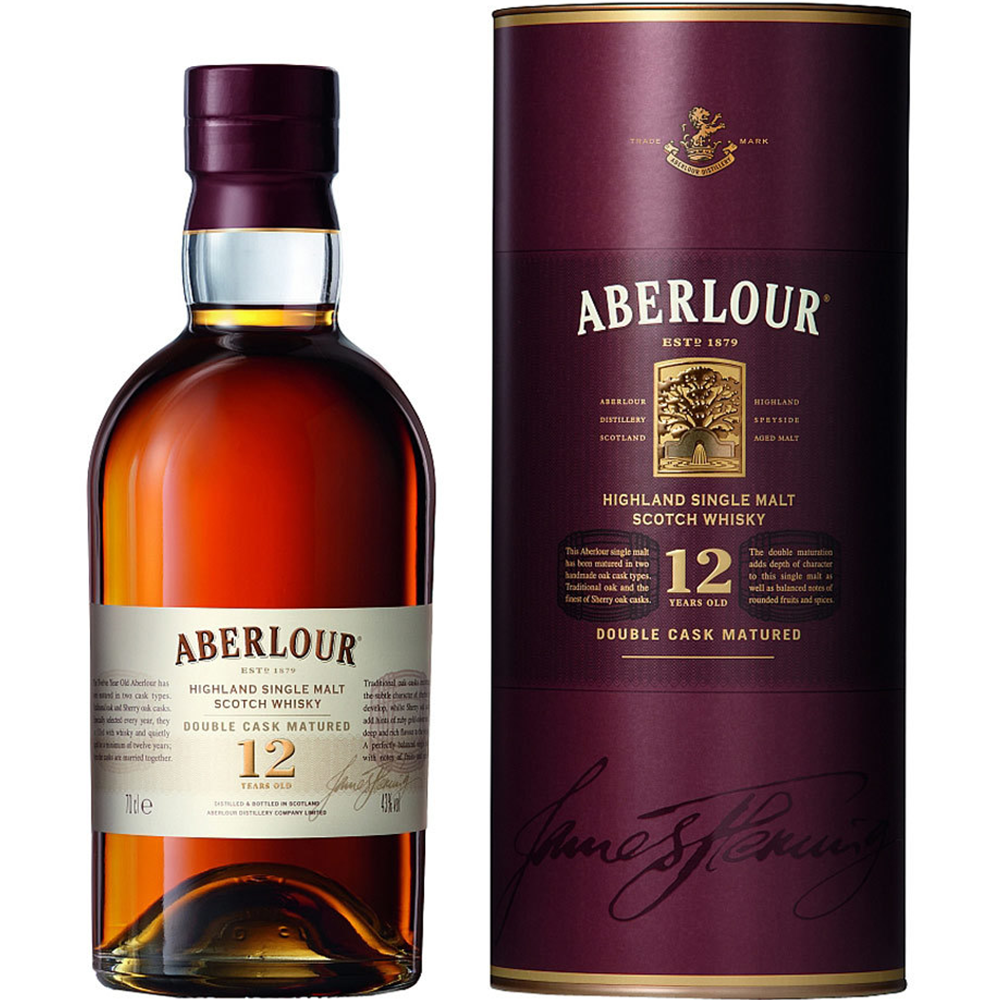 Aberlour 12 Year Double Cask Matured Speyside Single Malt Scotch Whisky