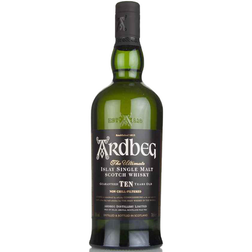 Ardbeg Islay 10 Year Single Malt Scotch Whiskey - (750ml Bottle)