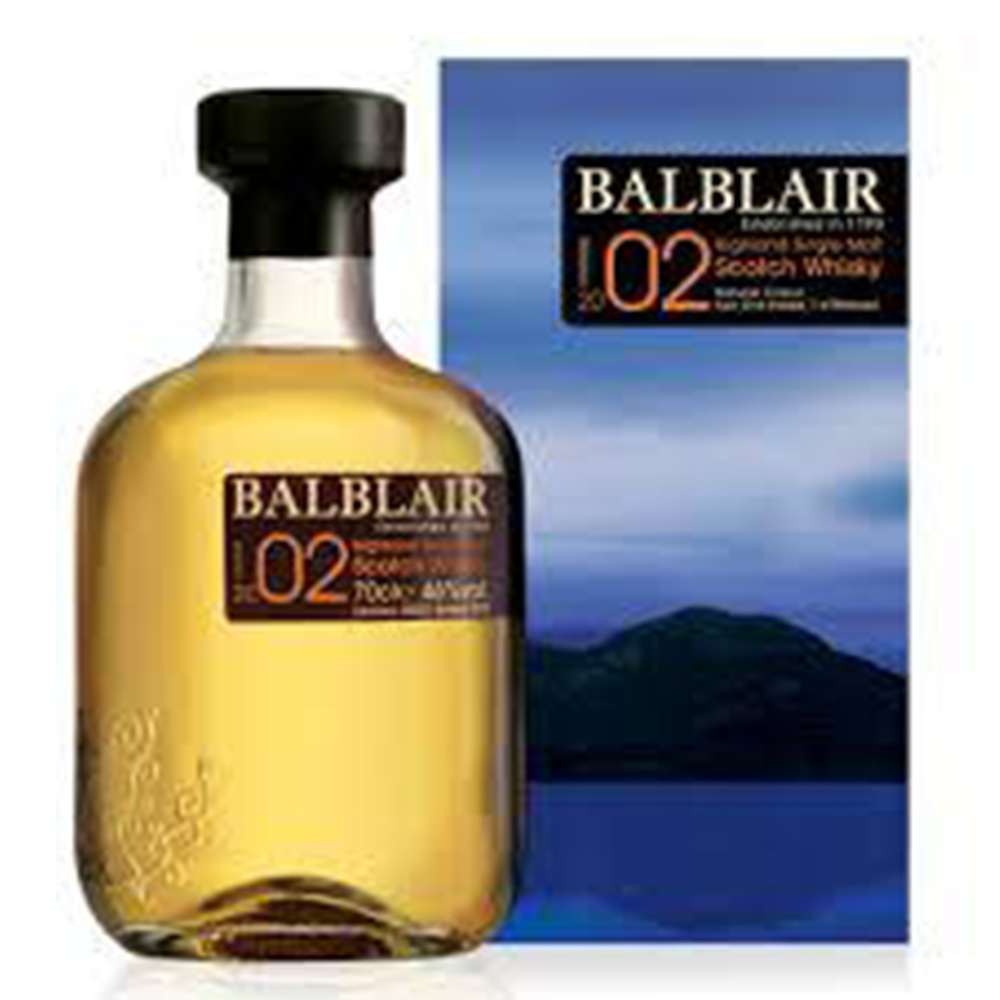 Balblair Highland Single Malt Scotch Whisky 2002 (750ml Bottle)