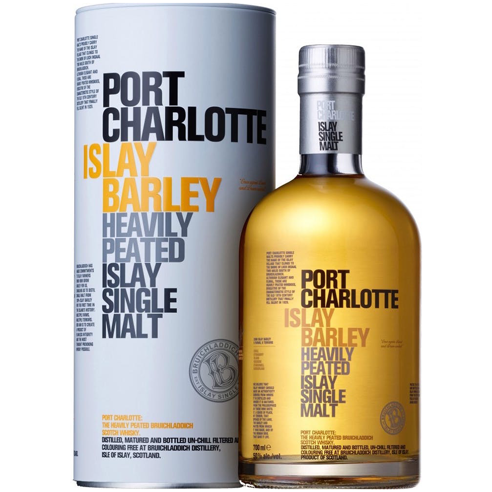 Bruichladdich Port Charlotte Heavy Peated Islay Single Malt Scotch Whi