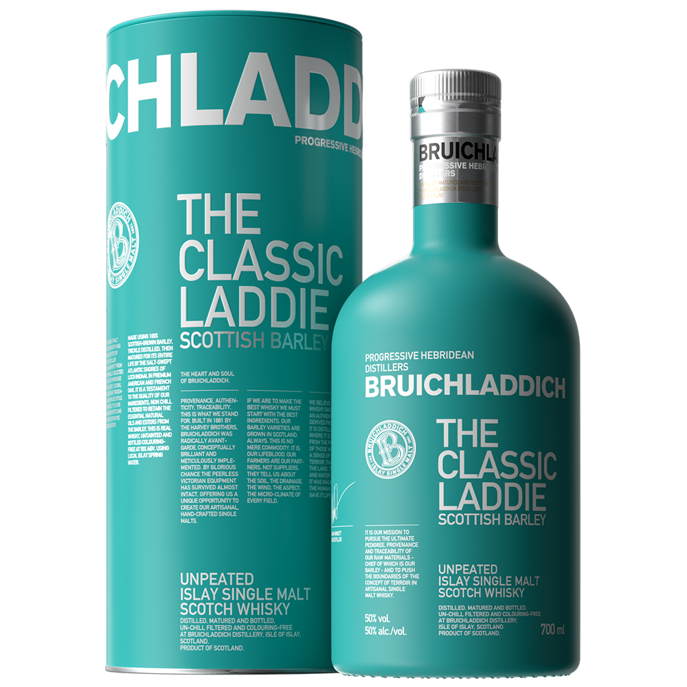 Bruichladdich Port Charlotte Scottish Barley The Classic Laddie (750ml Bottle)