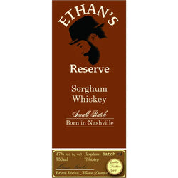 Nashville Craft Distillery Ethan’s Reserve Sorghum Whiskey Kosher For Passover